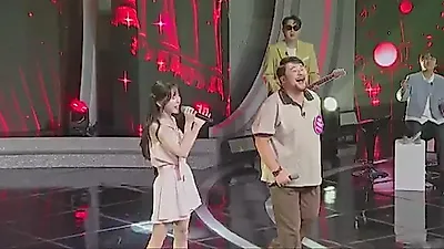 염유리, '수줍은 수염삼촌'과 듀엣 무대…'누구 없소'로 전한 감성