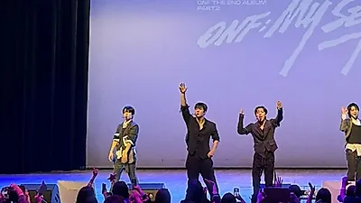 인천 고교 찾은 온앤오프, 고민 털어놓은 학생들에게 건넨 따뜻한 응원