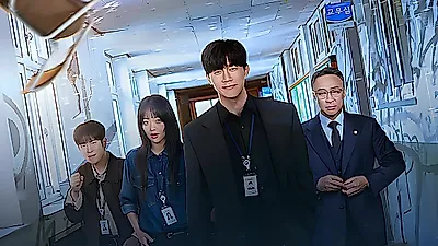 黒スーツのキム・ムヨルが動いた 鉄槌教師、論争背負い韓国Netflix首位を疾走