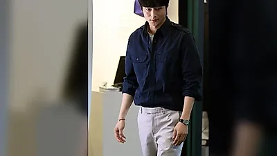 김충재, 글로벌 브랜드 행사서 9등신 포스…기안84 절친 '미대 오빠' 그대로