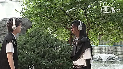 Xdinary Heroes battle through games to win Villains a coffee truck